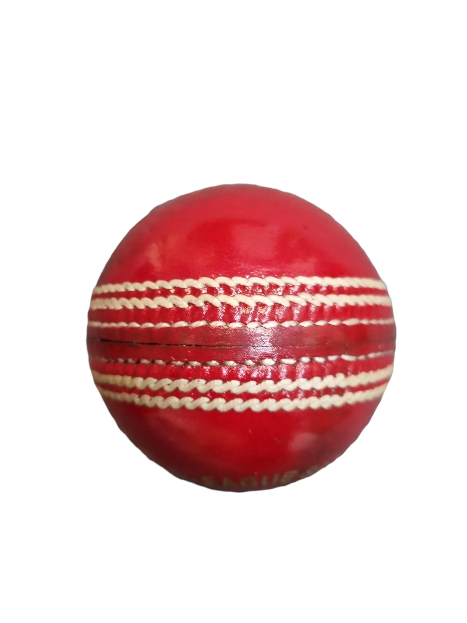 A7 League Special Cricket Ball - Red - Side