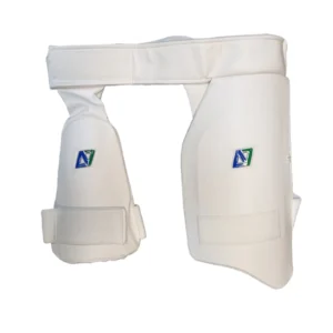 A7 Sports Thigh Guard Set - White - Front