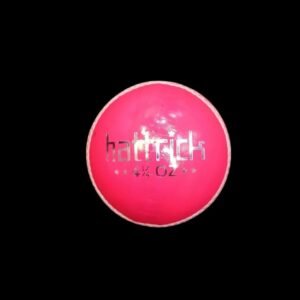 A7 Sports Hattrick Cricket Ball - Pink - Front - 4 3-4 Oz