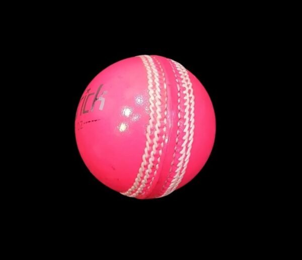 A7 Sports Hattrick Cricket Ball - Pink - Side