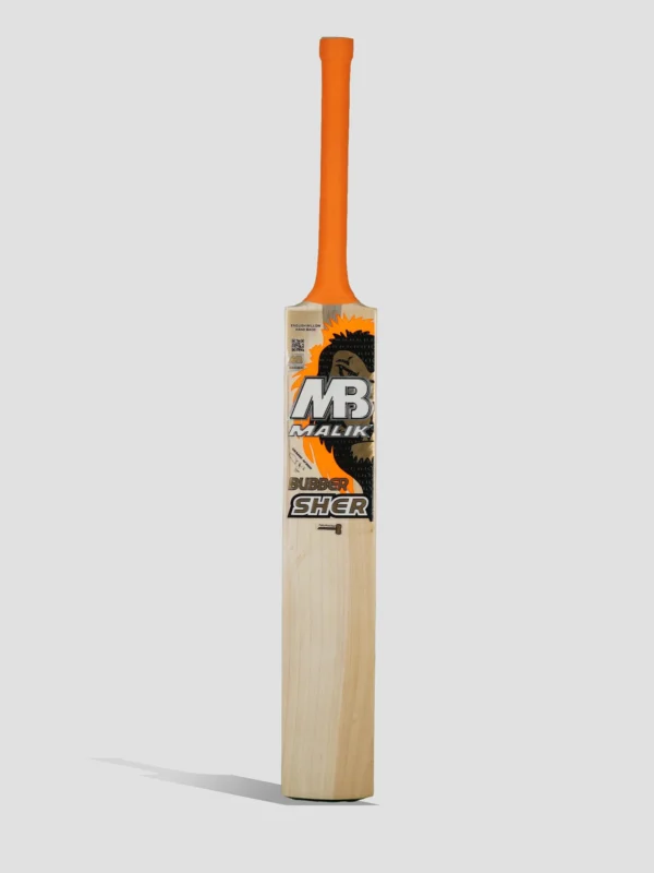 Malik Sports MBS Bubber Sher Cricket Bat - Front