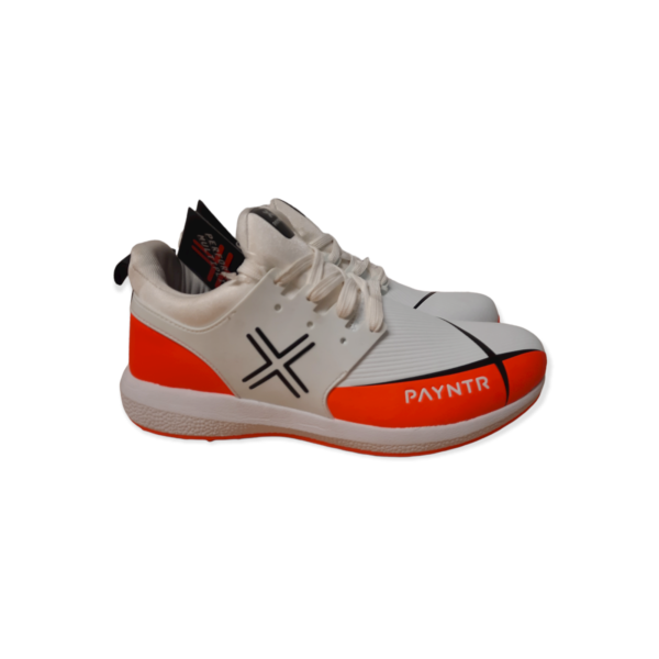 Payntr X MK3 Spike Shoes (Orange/White) - Side