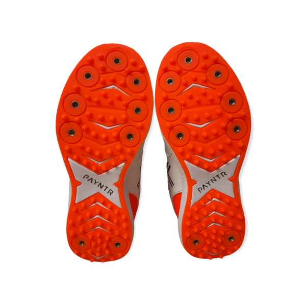 Payntr X MK3 Spike Shoes (Orange/White) - Bottom