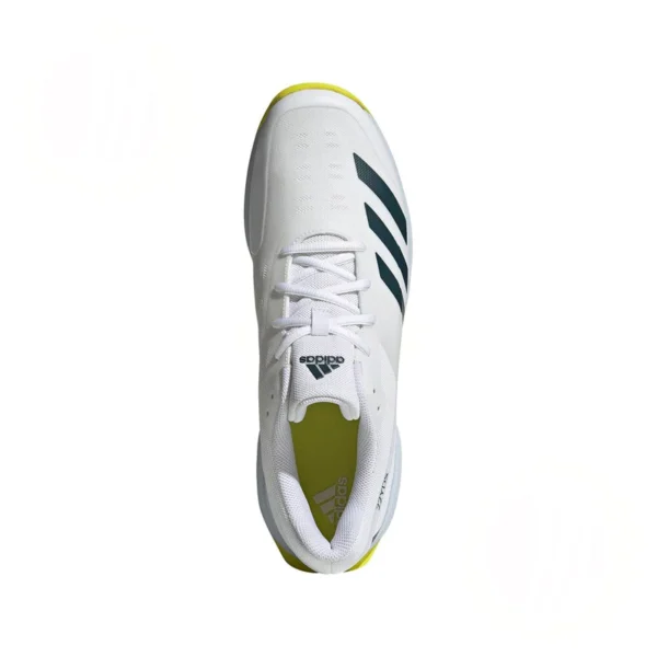 Adidas 22YDS Cricket Spike Shoes - Yellow - Top