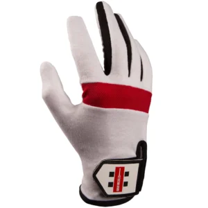 Gray Inner Player Full Inner Batting Gloves - Front