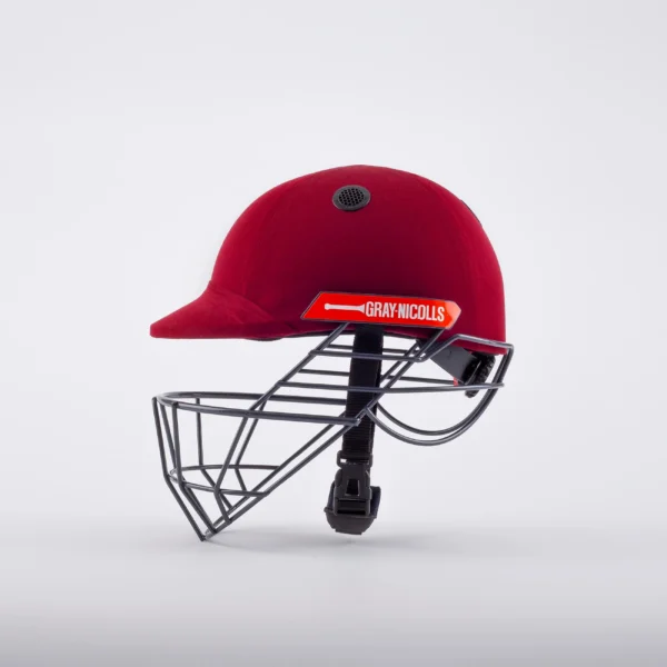 Gray-Nicolls Atomic 360 Helmet - Side - Maroon