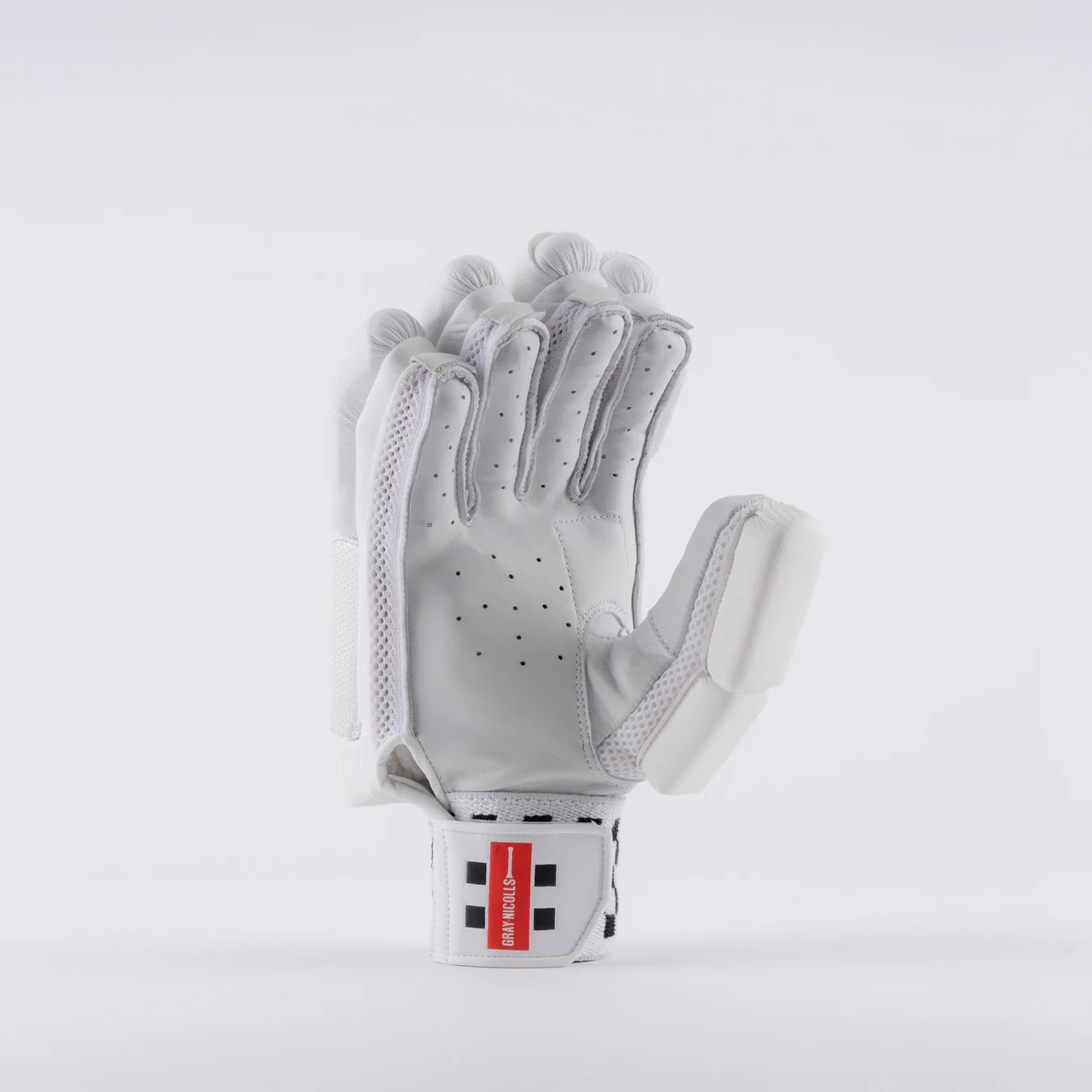 Gray-Nicolls Ultimate 450 Batting Gloves - White - Back