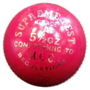 A7 Supreme Test Cricket Ball - Front