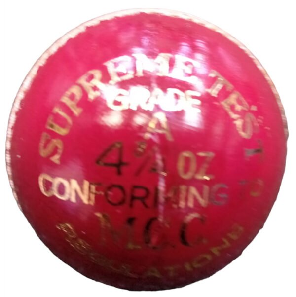 A7 Supreme Test Cricket Ball - Front