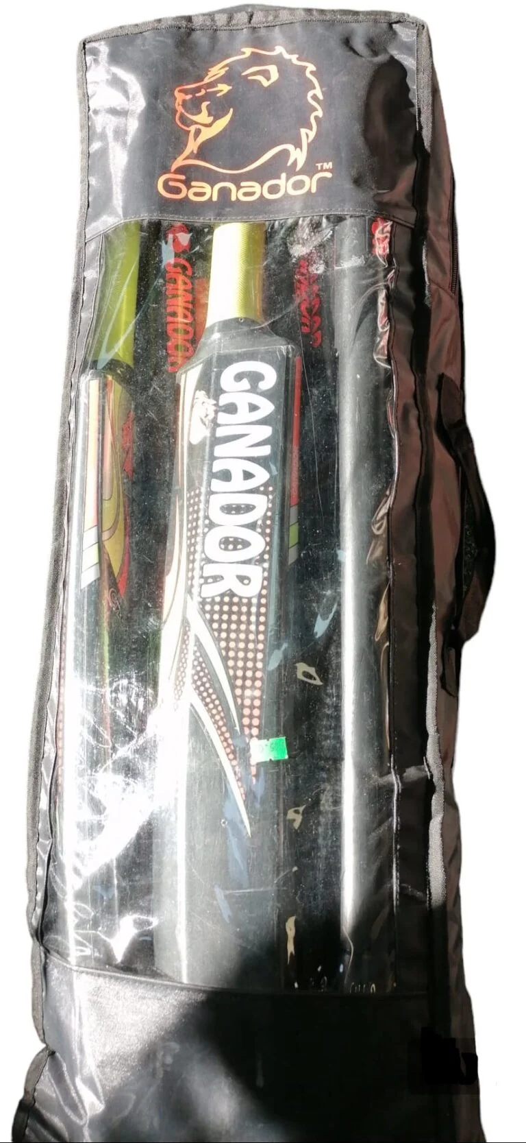 Ganador Plastics Set - Black-Orange - Overview