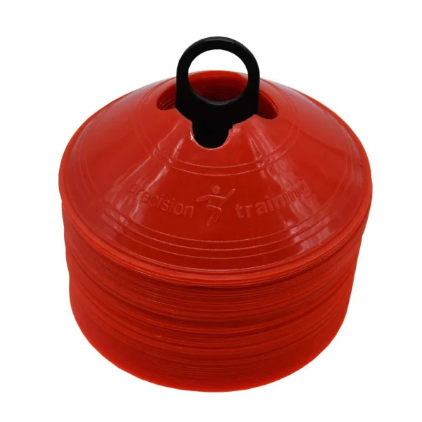 Precision Saucer Cones (Individual) - Red - Overview