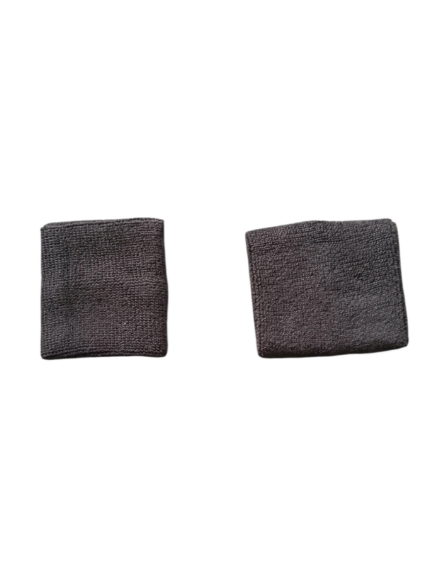 Precision Wristbands - Black - Front