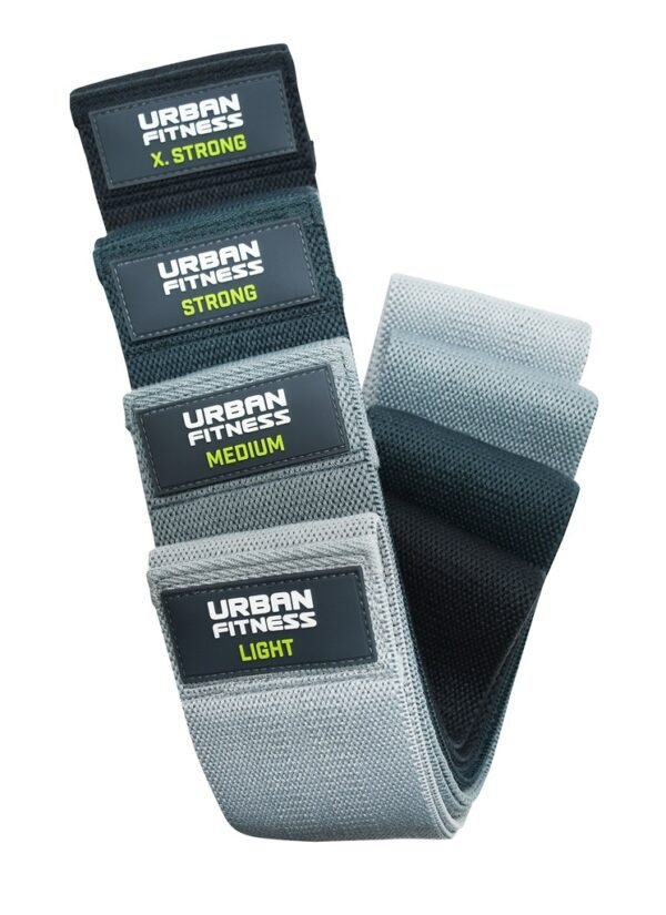 Urban Fitness Equipment Fabric Resistance Band Loop - 15 Inches - Back