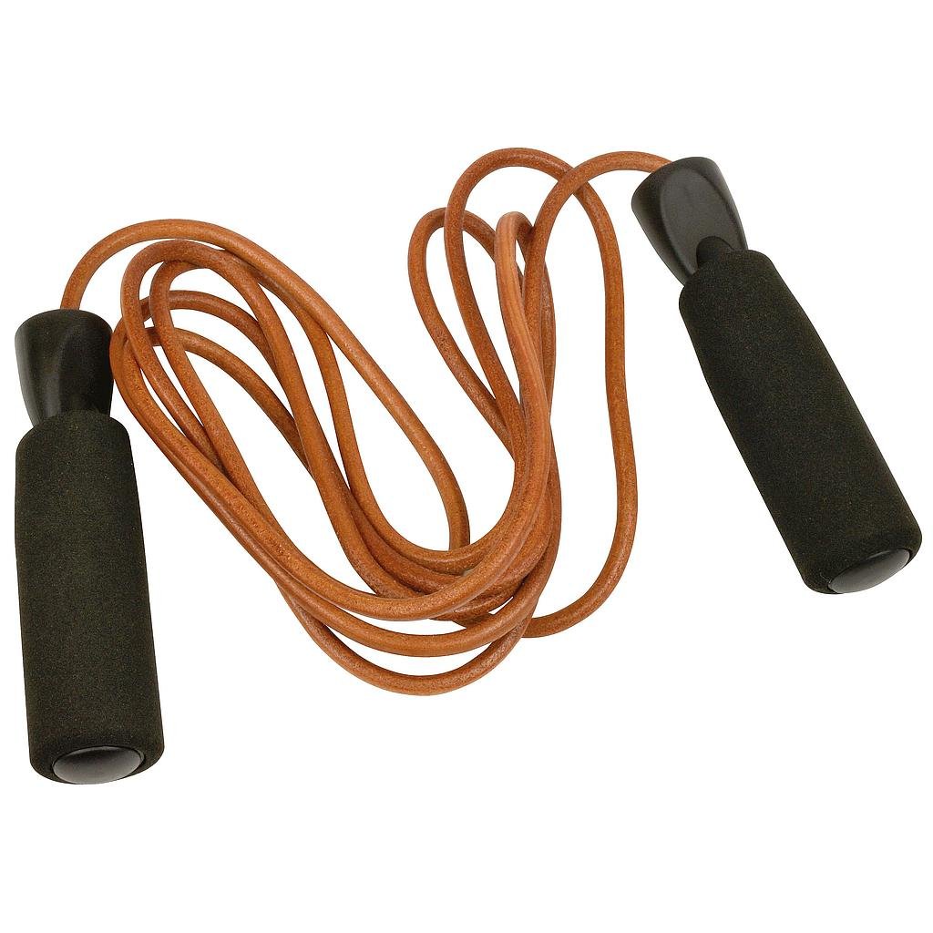 Urban Fitness Equipment Leather Jump Rope - Front