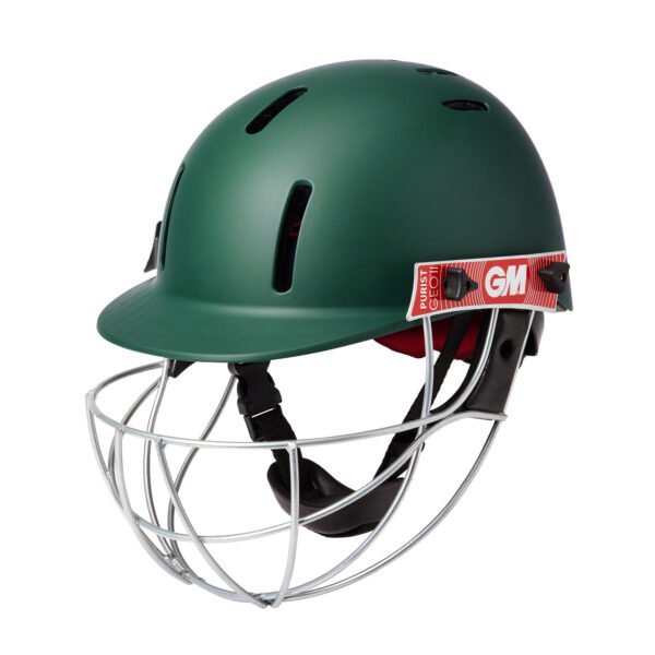 Gunn & Moore Purist Geo II Helmet - Green - Front