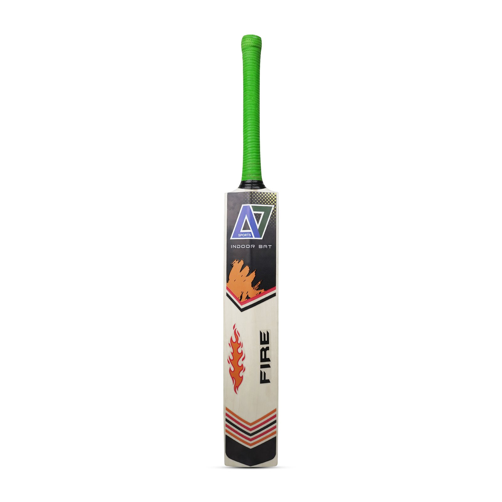 A7 Sports Fire Indoor Bat - Orange - Front