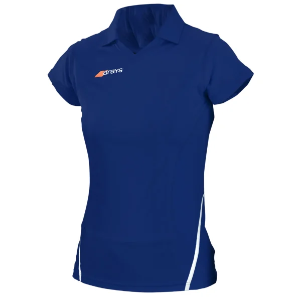 Grays G750 Shirt - Female - Navy-White - Front