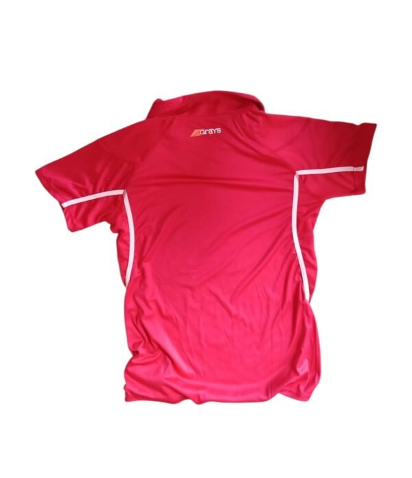 Grays G750 Shirt - Male - Red-White - Back