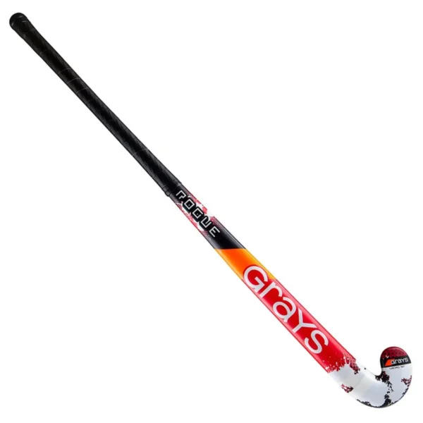 Grays Rogue Ultrabow Hockey Stick - Black-Red - Front