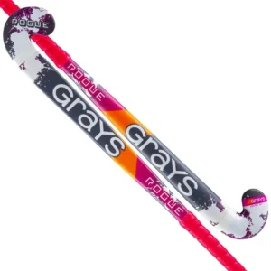 Grays Rogue Ultrabow Hockey Stick - Grey-Pink - Overview