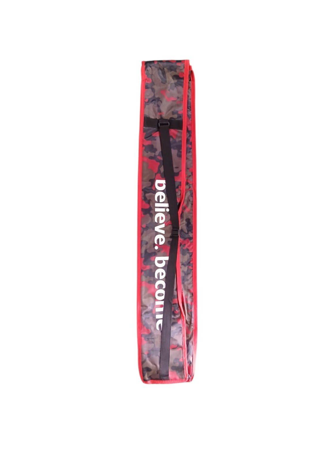 Sanspareils Greenlands Cricket Bat Cover Bag - Black-Green-Red - Back