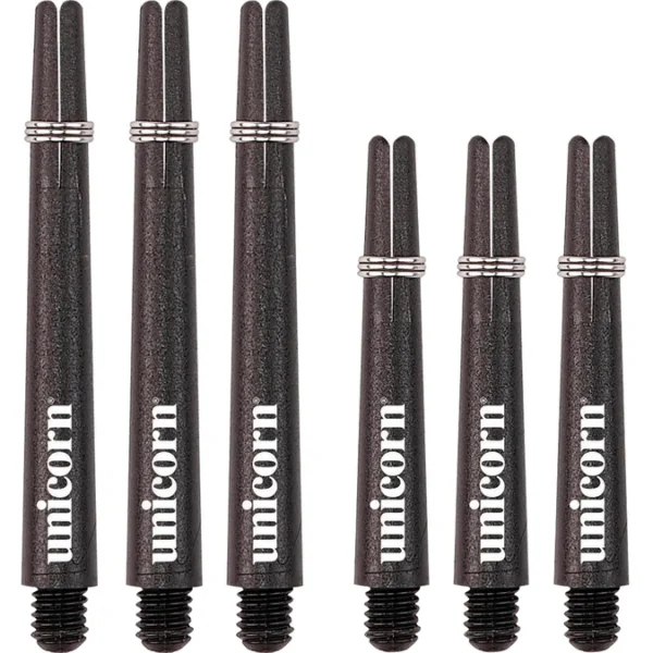 Unicorn Gripper 3 Dart Shafts - Black - Overview