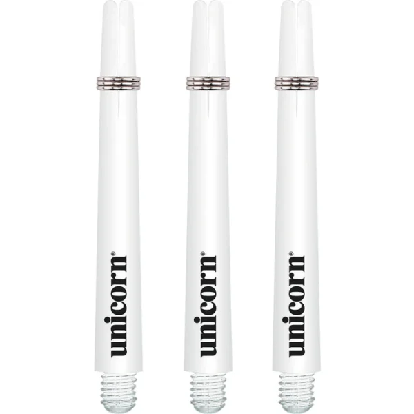 Unicorn Gripper 3 Dart Shafts - White - Medium