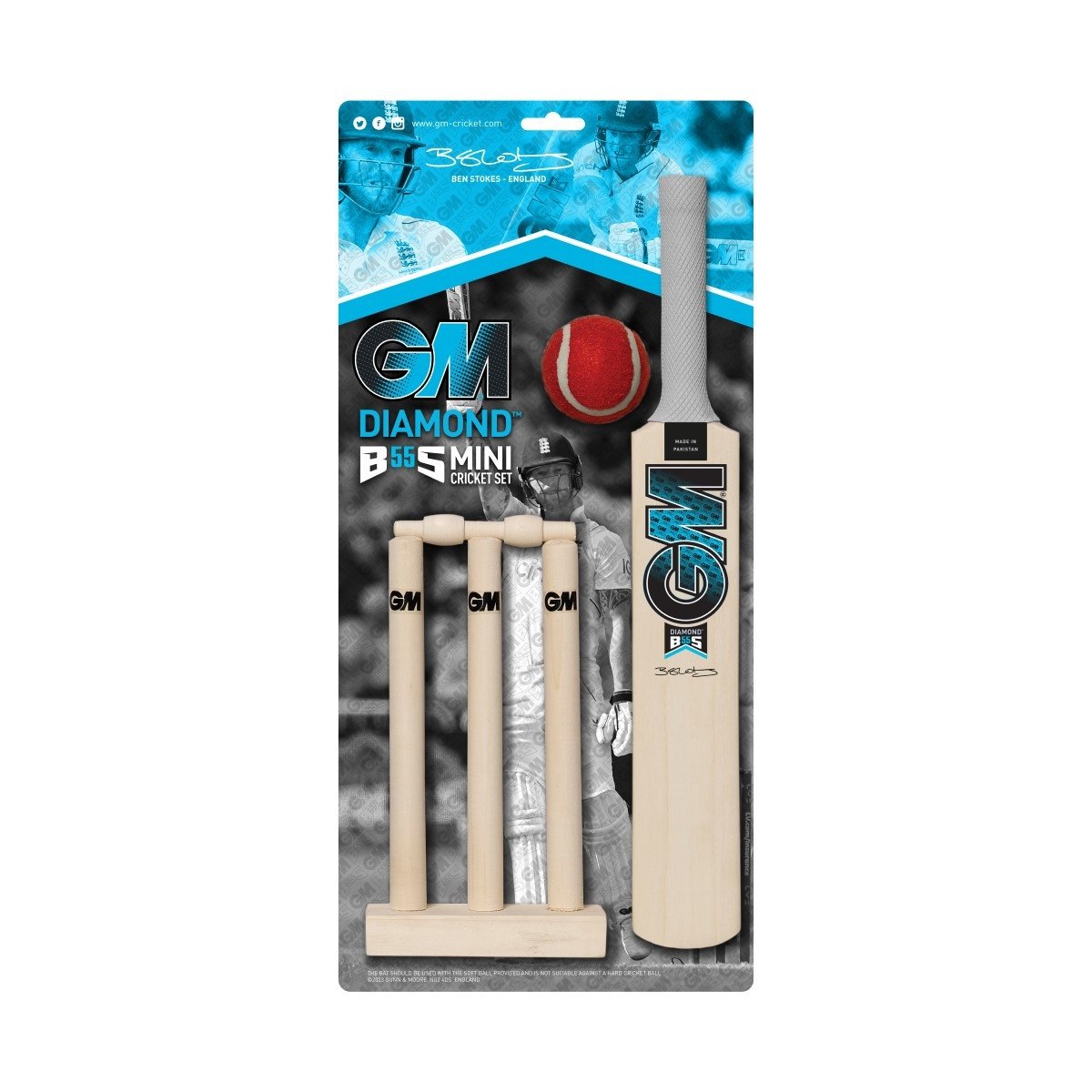 Gunn & Moore Diamond Mini Cricket Set - Info