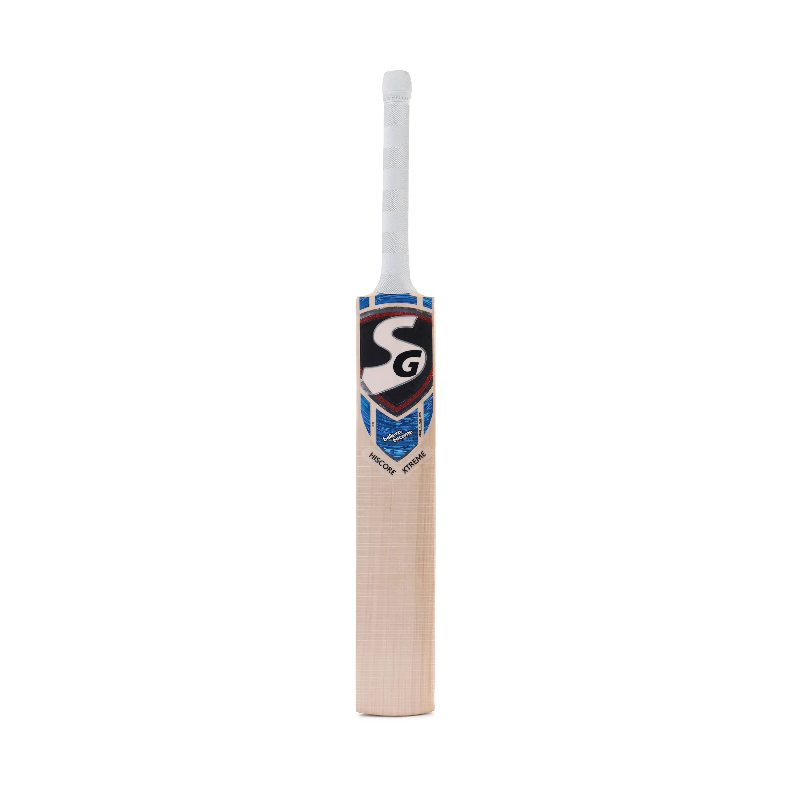 Sanspareils Greenlands Hiscore Xtreme English Willow Cricket Bat - Front