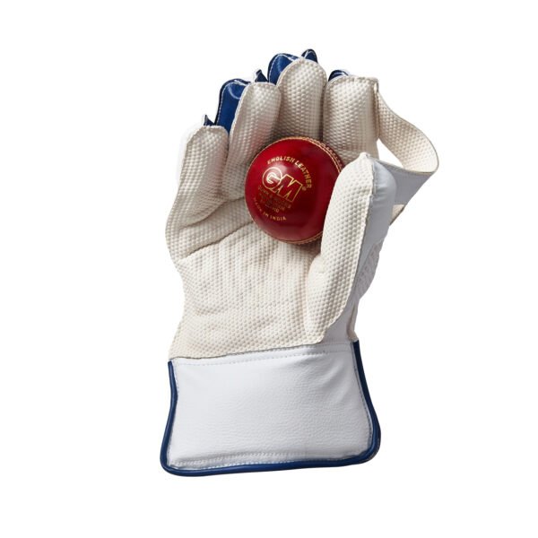 Gunn & Moore Prima Wicketkeeping Gloves - Back - With Ball