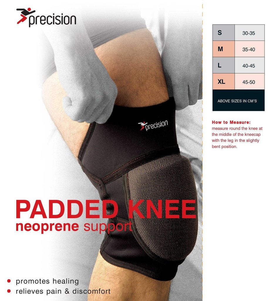 Precision Neoprene Padded Knee Support - Information