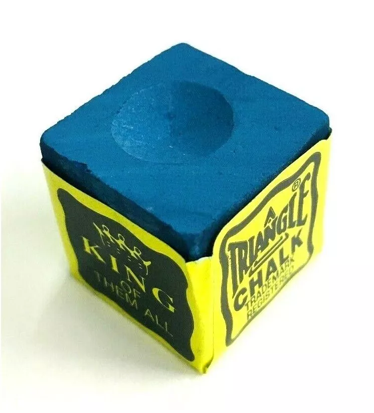 Triangle Chalk Snooker - Blue - Front