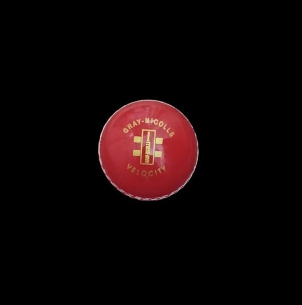 Gray-Nicolls Velocity Cricket Ball - Red - Front