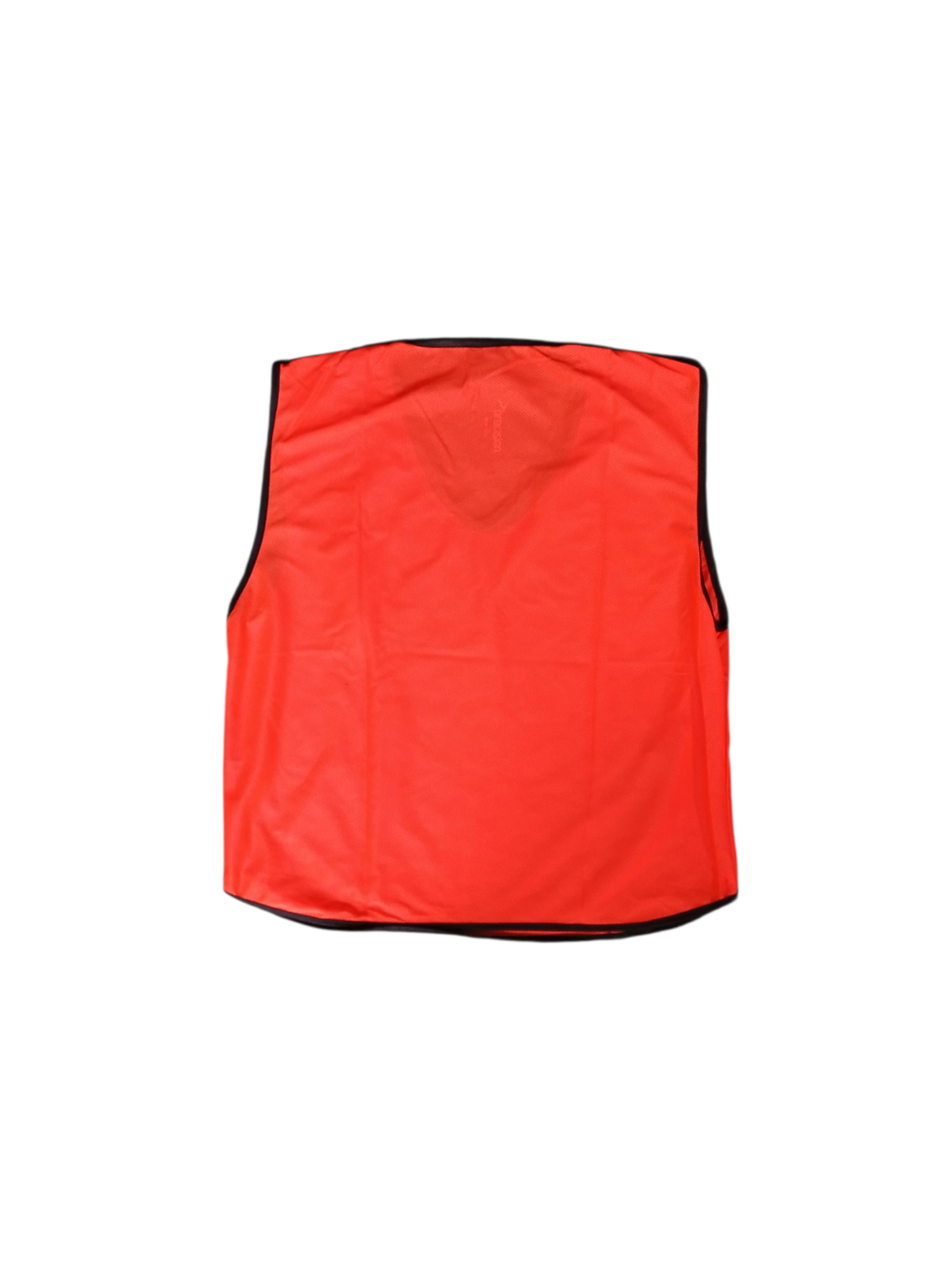 Precision Plain Mesh Training Bib - Orange - Back